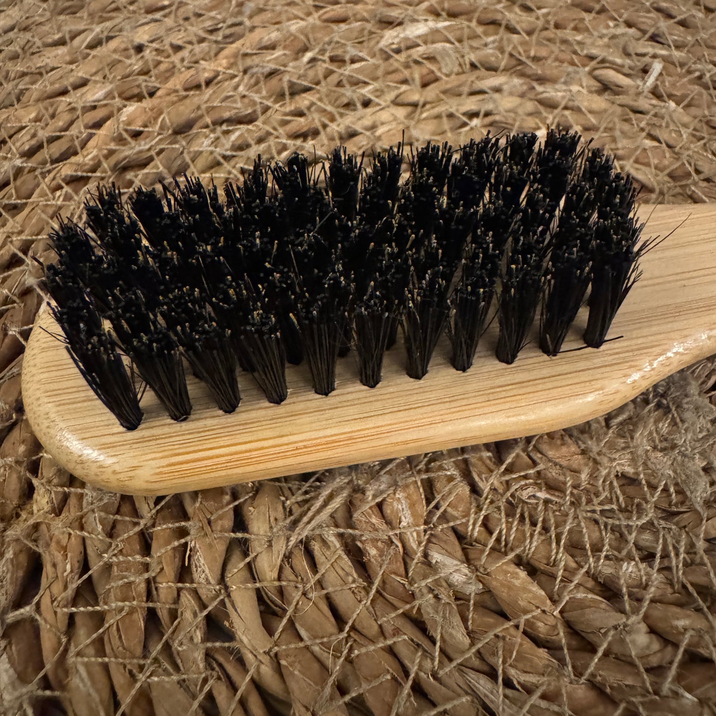 Custom Engraved Wooden Beard Brush – Personalised Grooming Gift