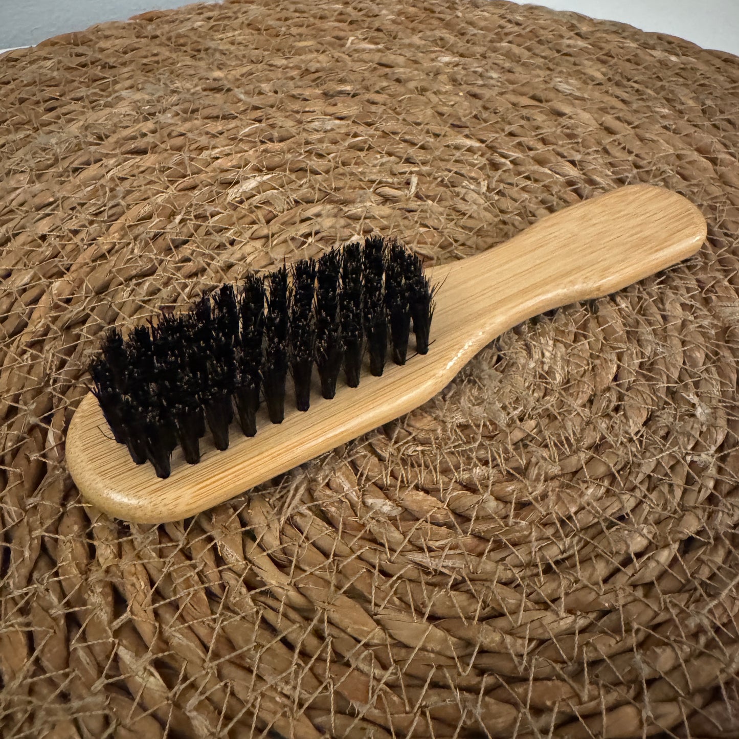 Custom Engraved Wooden Beard Brush – Personalised Grooming Gift