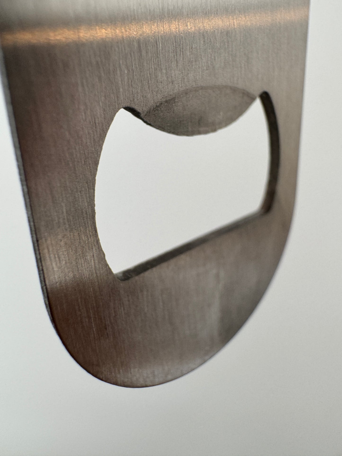 Stainless Steel Flat Bar Bottle Opener – Professional Style