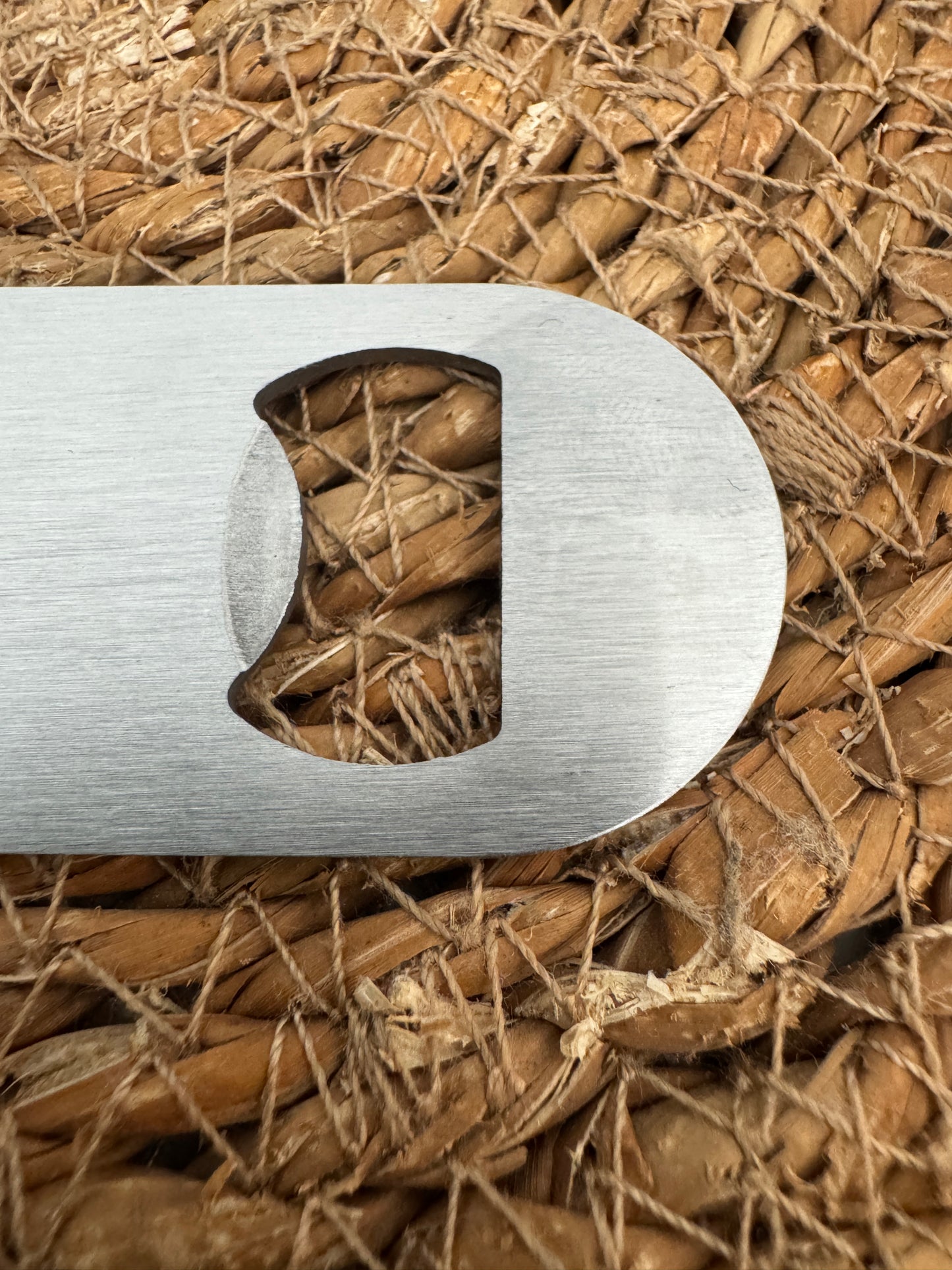 Stainless Steel Flat Bar Bottle Opener – Professional Style