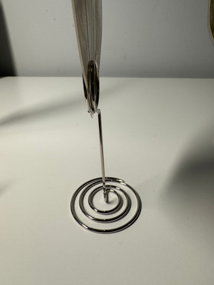 Personalised Laser-Engraved Leaf (Laminated) + Stand