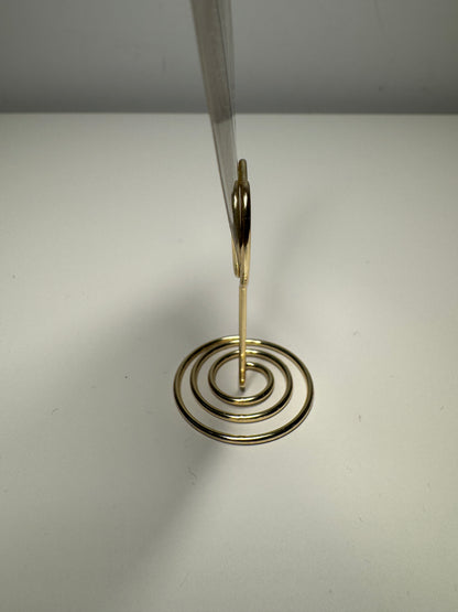 Personalised Laser-Engraved Leaf (Laminated) + Stand