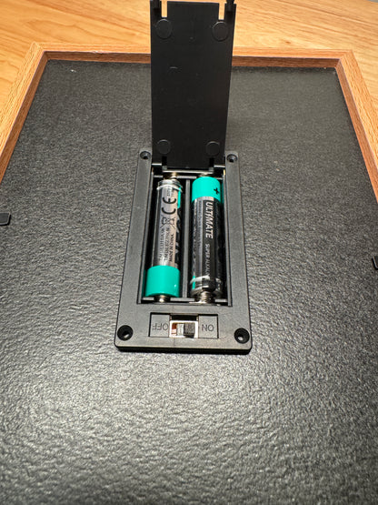 8-Inch Light-Up Display Frame & 1 Laser Engraved & Laminated Leaf