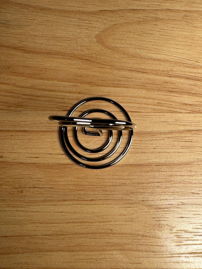 Heart-Shaped Leaf Holder (Silver)