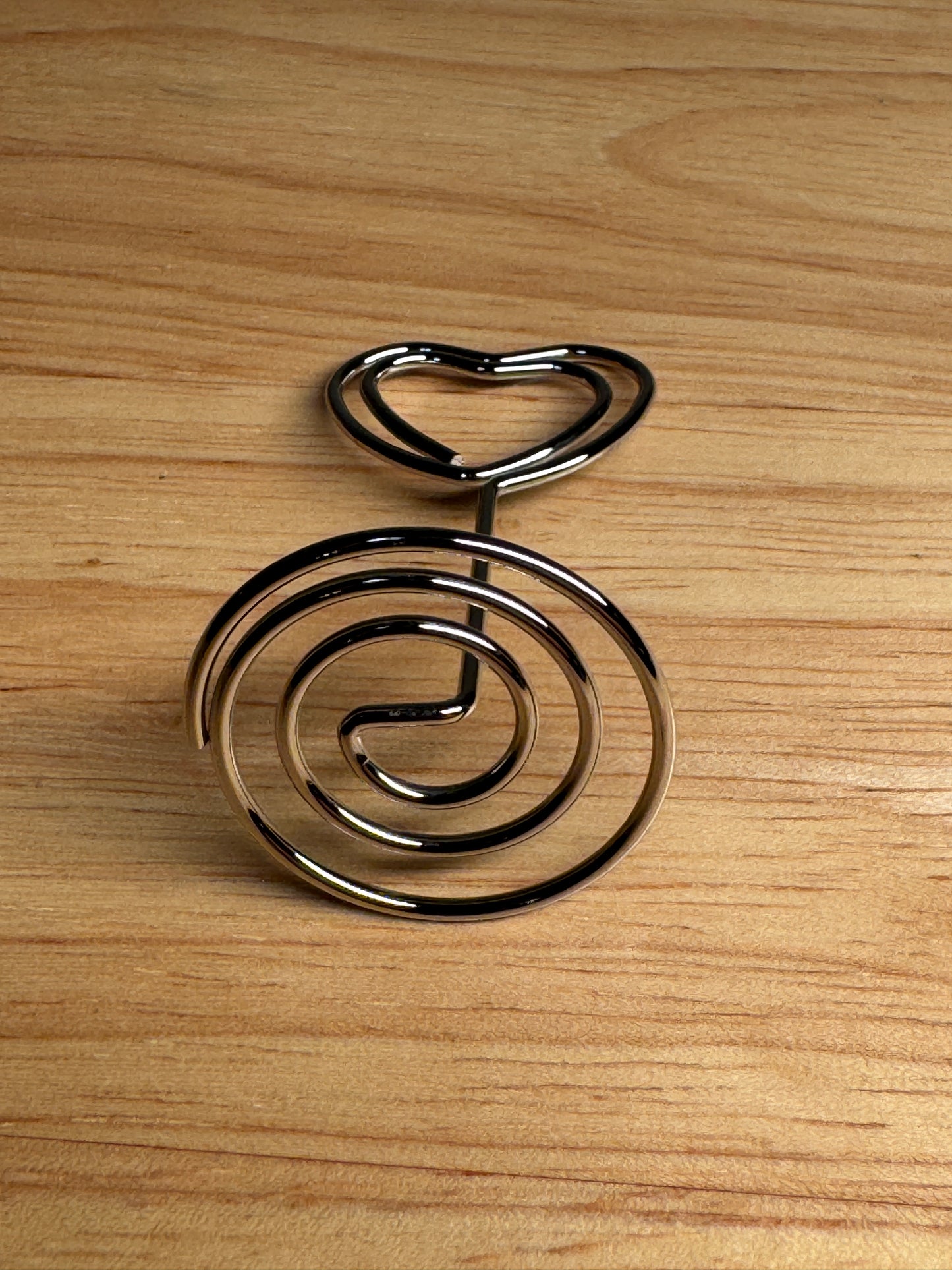 Heart-Shaped Leaf Holder (Silver)