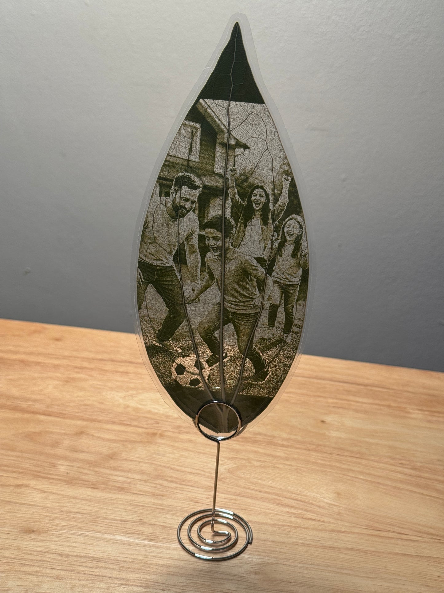 Tall Circle-Shaped Leaf Holder